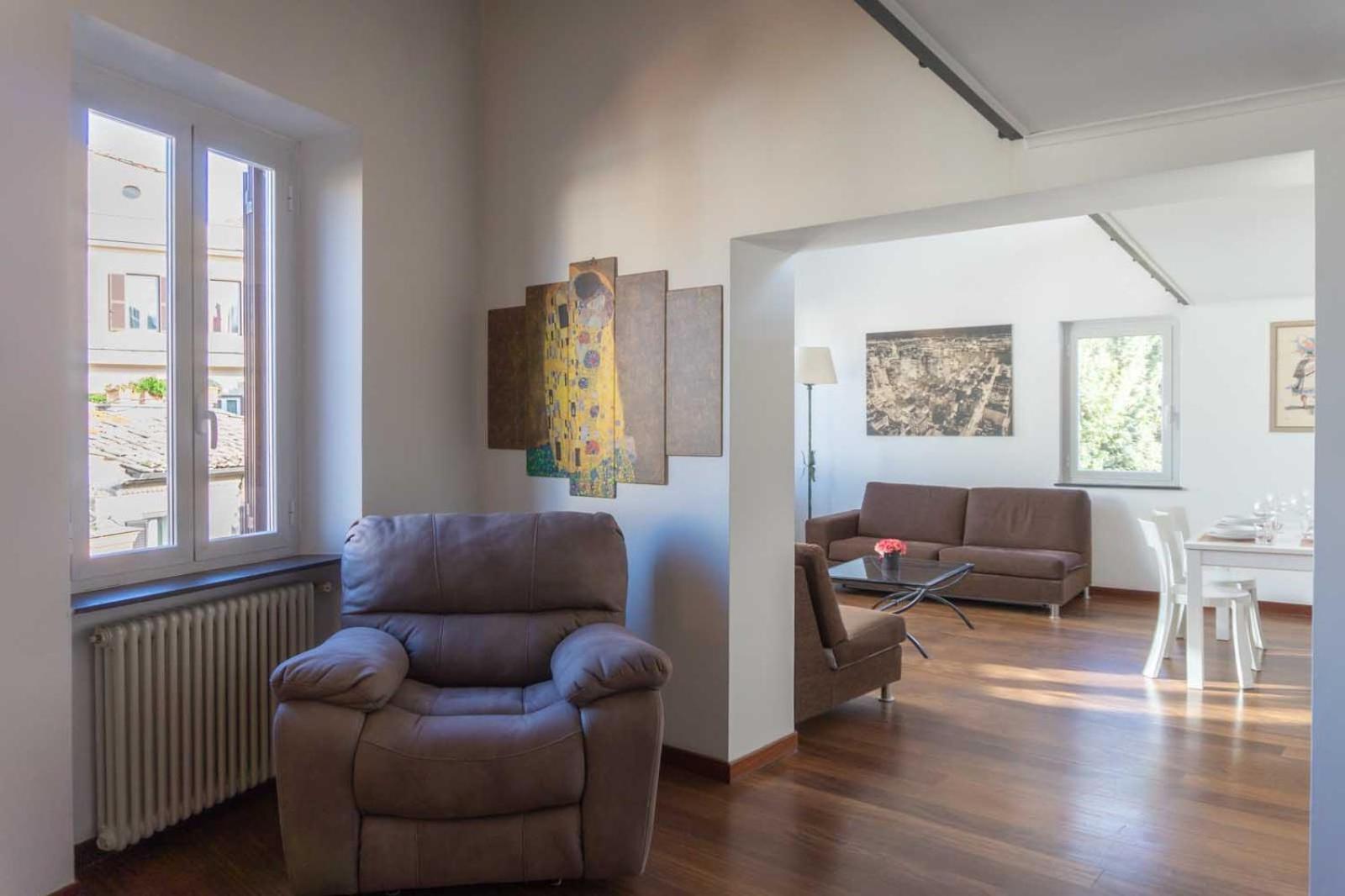 Lusso E Panorama Senza Paragoni, Loft Trastevere روما المظهر الخارجي الصورة